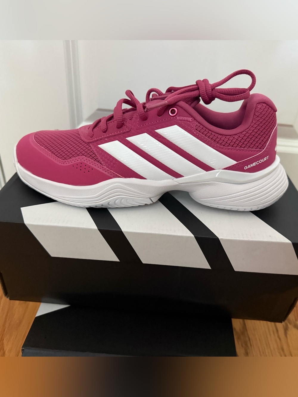 GameCourt 3 All Court Tennis Shoes from Adidas